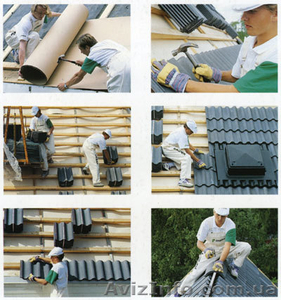 Металлочерепица,  кровельные работы #53412