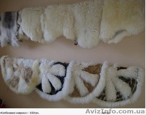 коври- покривала з хутра #47711