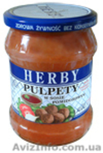 JOKER-HERBY Овощи консервированные Консервы мясные #58411