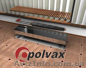Конвектор внутрипольный POLVAX с принудительной конвекцией #60324