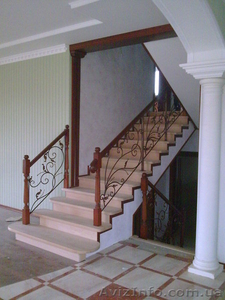 Компания САВА Киев,  изготовление деревянных лестниц,  лестницы для дома #7737