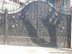 Металлоизделия разл. конструкции,  ворота,  ограды #68593