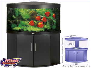 Продам Аквариум JUWEL-350 ,  цвет черный #60754