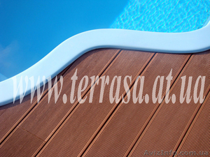 Доска композитная для террас,  бассейнов,  площадок и зон отдыха #18393