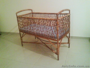 Кроватка детская лозовая #68140