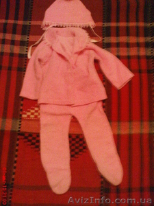 Детская костюмчики для девочки на возраст 0, 5-1, 5 года б/у #61941