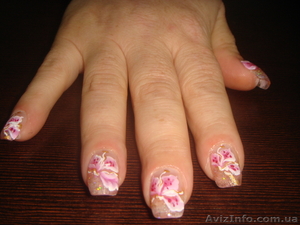 НАРАЩИВАНИЕ НОГТЕЙ - 100 ГРИВЕН. #63197