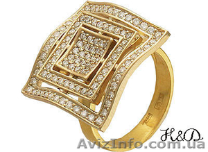 Кольца с бриллиантами ШИКАРНОЕ #65000