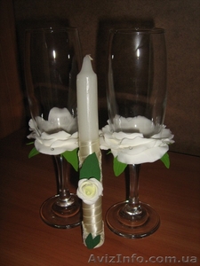 эксклюзивный свадебный набор ручной работы #60407