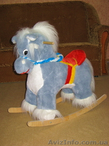 Игрушка-качалка конь #66875