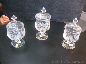 Посуда из хрусталя, Германия. ручная работа #68609