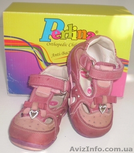 Продам детские туфельки кожанные ортопедические 19 размер #62506
