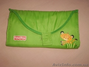 Продам стильную походную клеенку подстилку Fisher Price. #62514