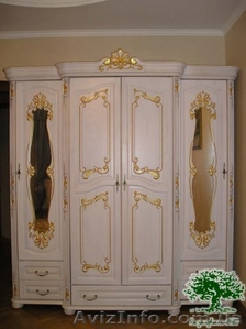 элитные спальни из дерева ручной работы #67732