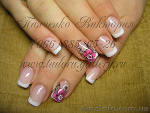 Наращивание ногтей гель акрил Днепропетровск #80099