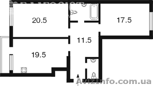 2-к квартира по просп. Григоренко 28. Двостороння. #83891