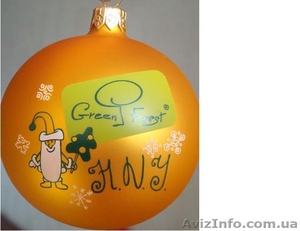 елочные шарики с логотипами #82769