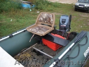 Кресла для надувных и металических лодок с механизмом поворота. #85197