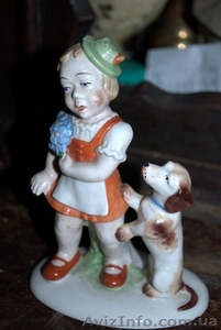 статуэтка,  фарфор,  начло 20 века #82722