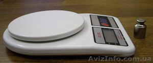 Весы кухонные настольные електронные SF-400 до 3, 5, 7 кг. Цена:120 грн. #75586