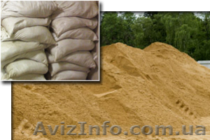 Карьерный фасованный песок #77203