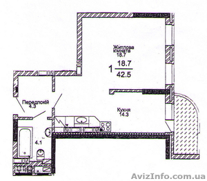 Продам 1-комнатнуюквартиру (свою) #82774