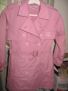  плащ (осень-весна)для девочки, рост 128-135см. #84377