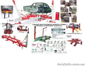 Мастер. Стенд для рихтовки рамного типа на ножничном подъемнике #82577