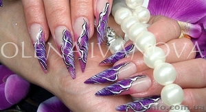Наращивание,  моделирование и дизайн ногтей #75924