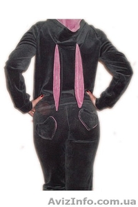 Велюровые костюмы с ушками! Зайки и кошечки #80368