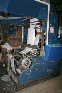 4-х ЦВЕТНАЯ ФЛЕКСОГРАФИЧЕСКАЯ МАШИНА (РАКЕЛЬНО - ДУКТОРНАЯ СИСТЕМА) #92047