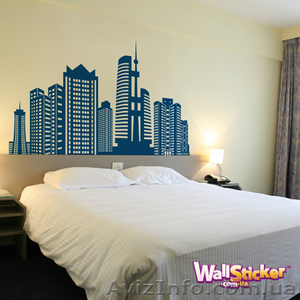 Дизайнерские эксклюзивные интерьерные виниловые наклейки для стен   #89062