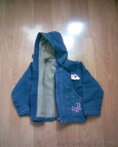 куртка джинсовая новая утеплённая #88034