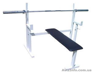 Лавочка горизонтальная со страховкой (домашняя серия) #100167