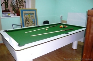 Продам новый белый бильярд #93031