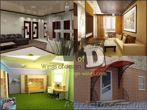 Дизайн,  а также креативный дизайн интерьеров Студия  , , Крылья Дизайна” предлагае #92553