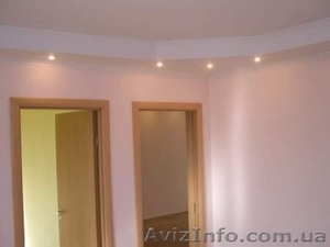 монтаж подвесных гипсокартонных (фигурных) потолков и стен #90987