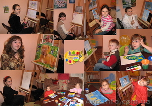 курсы живописи для взрослых и детей #99933