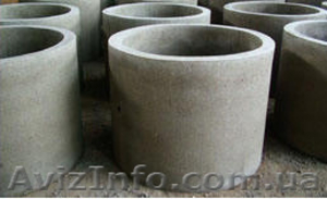 Кольца канализационные,  крышки,  днища #88935