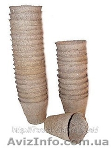 Продам Торфяные горшочки / торфяные стаканчики оптом,  размер 80х80мм #111770