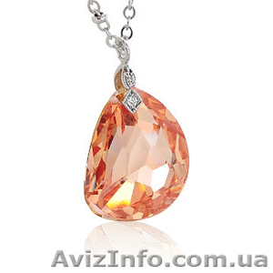 Комплект бижутерии серьги и кулон на цепочке интернет-магазин #104951