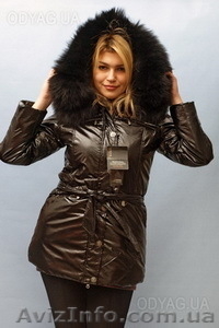 Куртки,  пуховики женские оптом. #107629