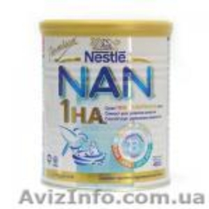 Nestle «NAN-Н.А.1» (гипоаллергенный),  с рождения,  400 гр #116621