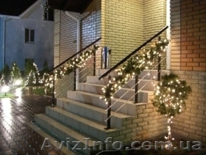 наружное оформление фасадов на праздники и мероприятия Киев и область #102748
