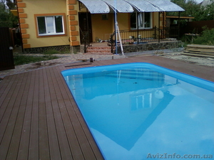 Укладка террасной доски композитной #103493