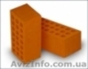 Кирпич рядовой пустотелый и полнотелый М 100 с доставкой на объект в К #75577