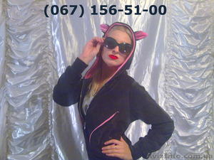 Шикарные велюровые костюмы с ушками панды,  зайки и кошечки. Качество. #118760