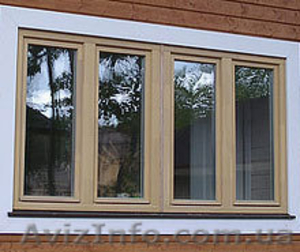 Окна из дерева. #116954