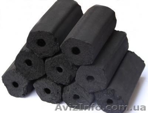 Продам древесный уголь в брикетах для кальяна,  отопления,  барбекю. #104593