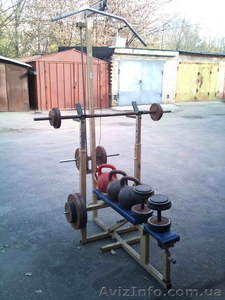 Продаю силовой тренажер Vasil и другое железо  #103620